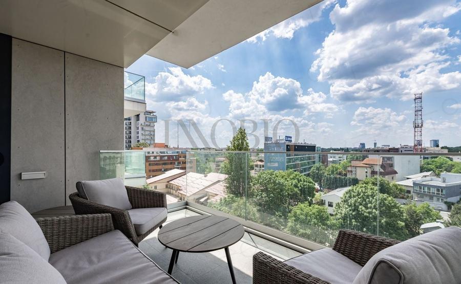 Apartament cu 3 camere, mobilat în Herăstrău
