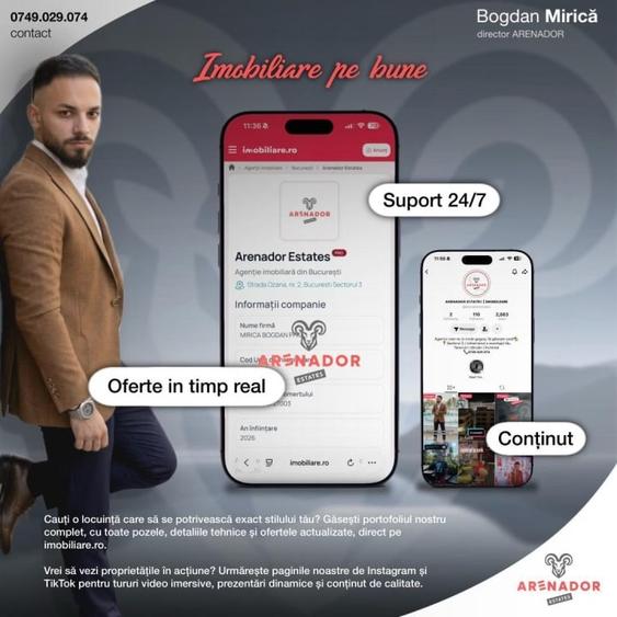 Teren intravilan de 1000 mp, în Glina