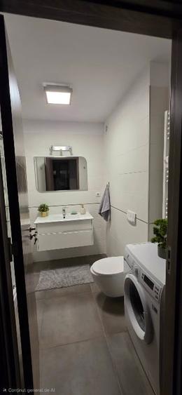 Apartament cu 2 camere semidecomandat, mobilat în Nord
