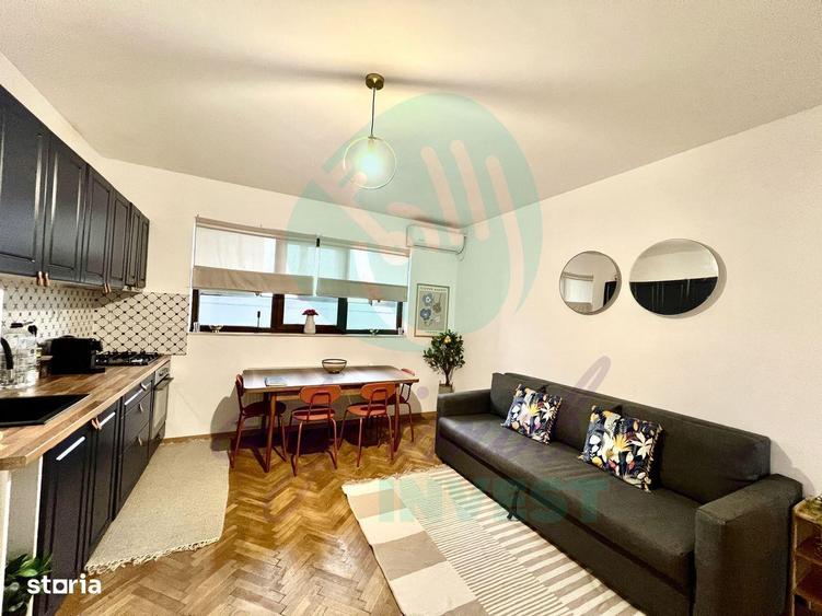 Apartament cu 4 camere, mobilat în Gara de Nord
