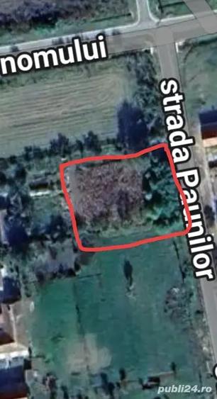 Teren de 1000 mp, în Bazoș