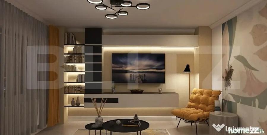 Apartament cu 3 camere decomandat în Tractorul