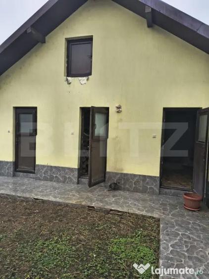 Casă cu 7 camere cu Teren 1600 Mp în Bâra