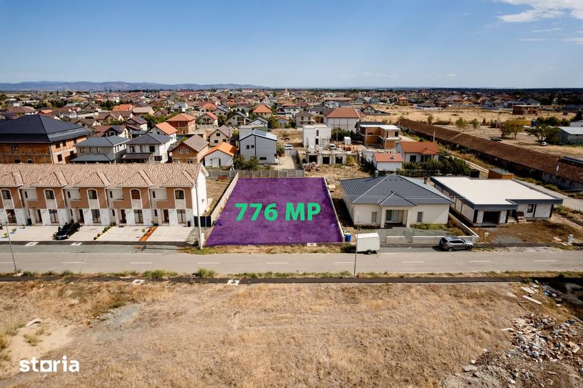 Teren de 776 mp, în Vladimirescu