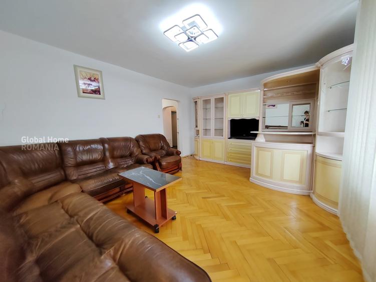 Apartament cu 3 camere decomandat, mobilat în Brâncoveanu