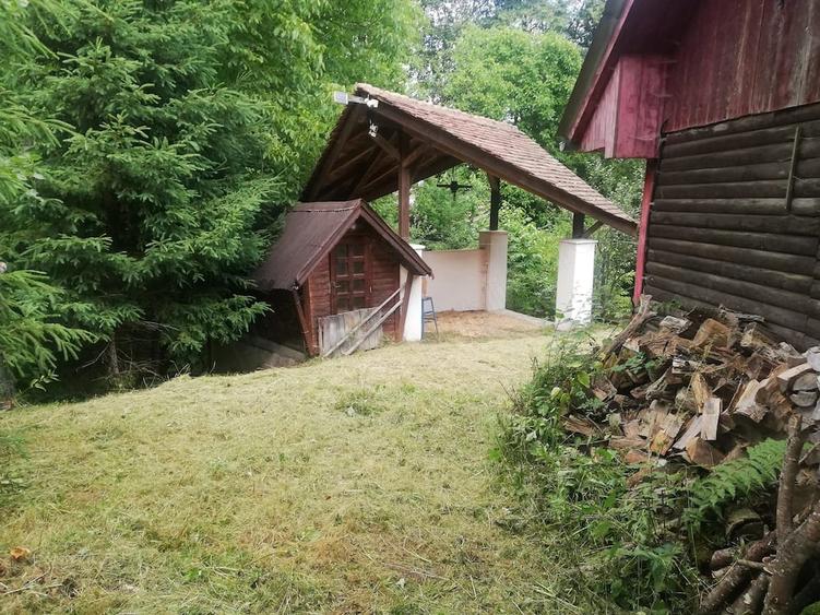 Casa din lemn + teren 740 mp zona de munte, panorama superba Rau Sadului, Sibiu - 5