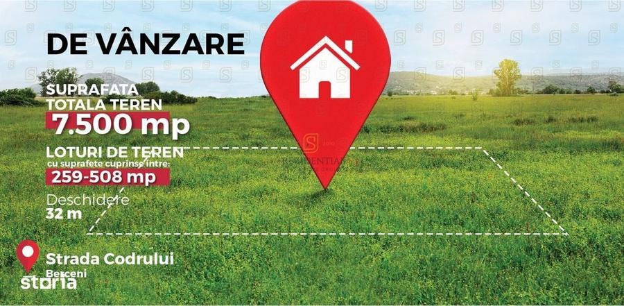 Teren intravilan de vanzare, 500 mp si deschidere ampla, Com Berceni - 4