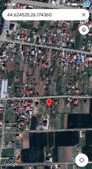 Teren de 1500 mp, în Căciulați