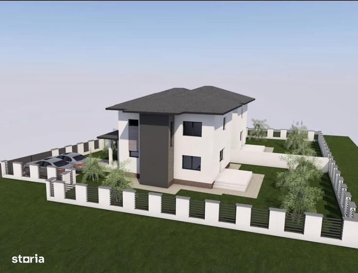 Casă cu 4 camere cu Teren 387 Mp în Horpaz
