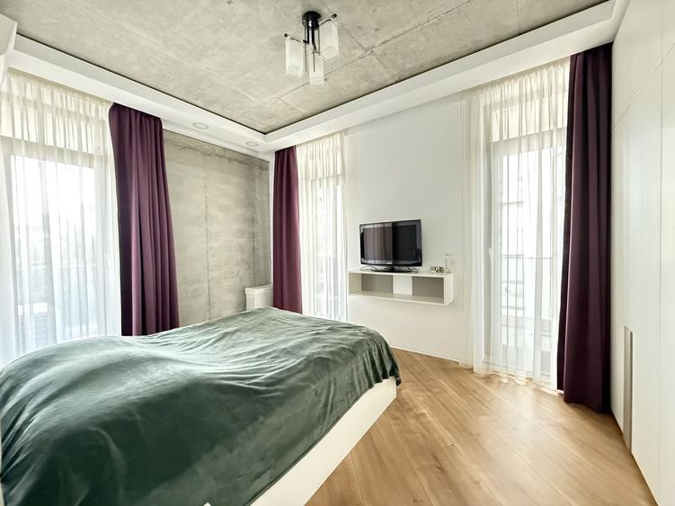 Apartament cu 2 camere semidecomandat, mobilat în Barbu Văcărescu