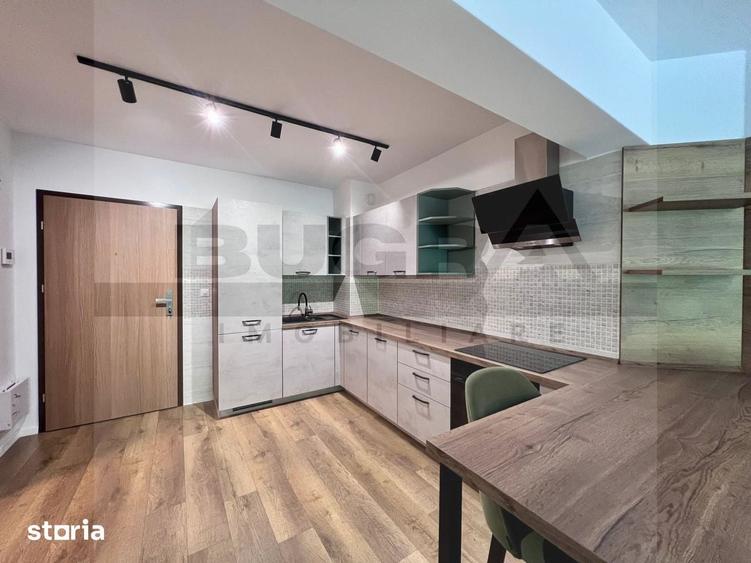 Apartament cu 2 camere semidecomandat, mobilat în Gheorgheni