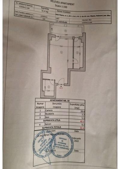 Garsonieră semidecomandată, mobilată în Nord