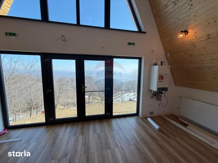 De vanzare Cabana A-Frame cu 1850 mp teren in zona Pucioasa, DB - 3