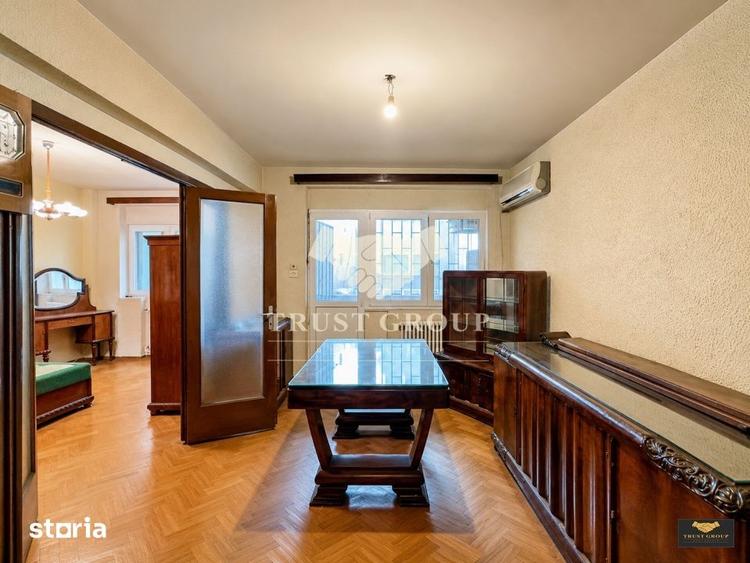 Apartament cu 2 camere semidecomandat în Cișmigiu