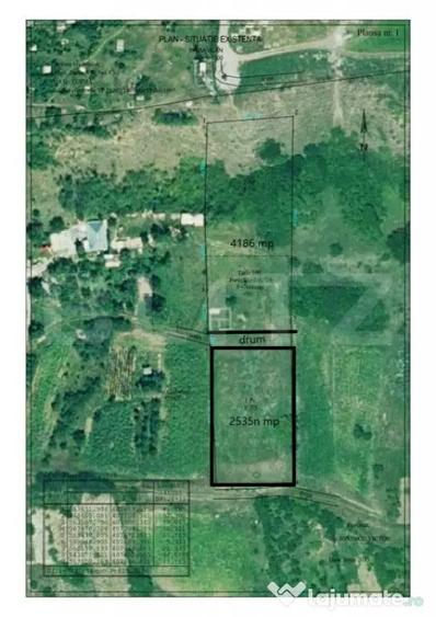 Teren de 2535 mp, în Turda