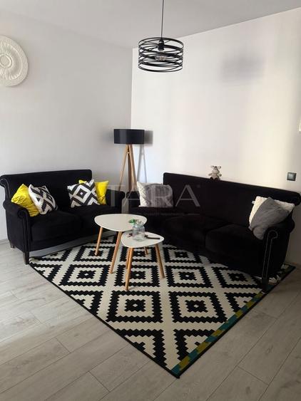 Apartament cu 2 camere semidecomandat, mobilat în Florești — fotografia 1