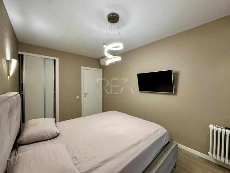 Apartament cu 2 camere semidecomandat, mobilat în Herăstrău