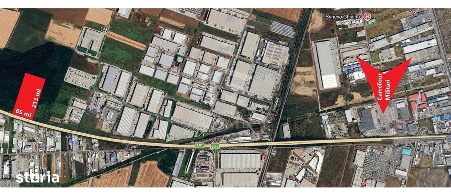 Teren de 14096 mp, în Militari