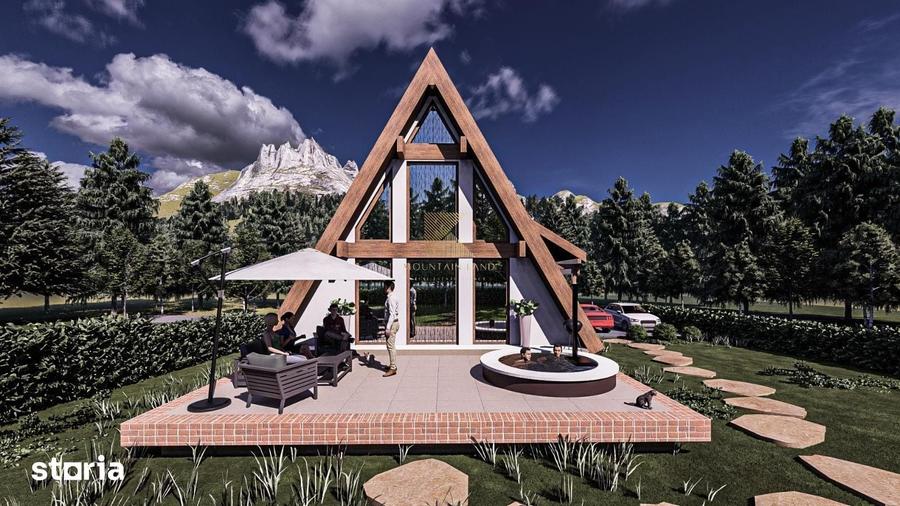 Casa noua in faza de proiect | A-frame | ideala investitie | Rasnov - 7