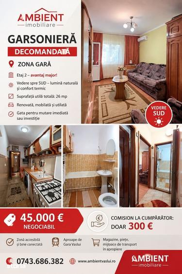 Garsonieră în Sud