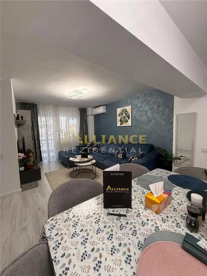 Apartament 3 camere de vanzare 2 bai 101.5 mp bloc nou complet mobilat si utilat - 1