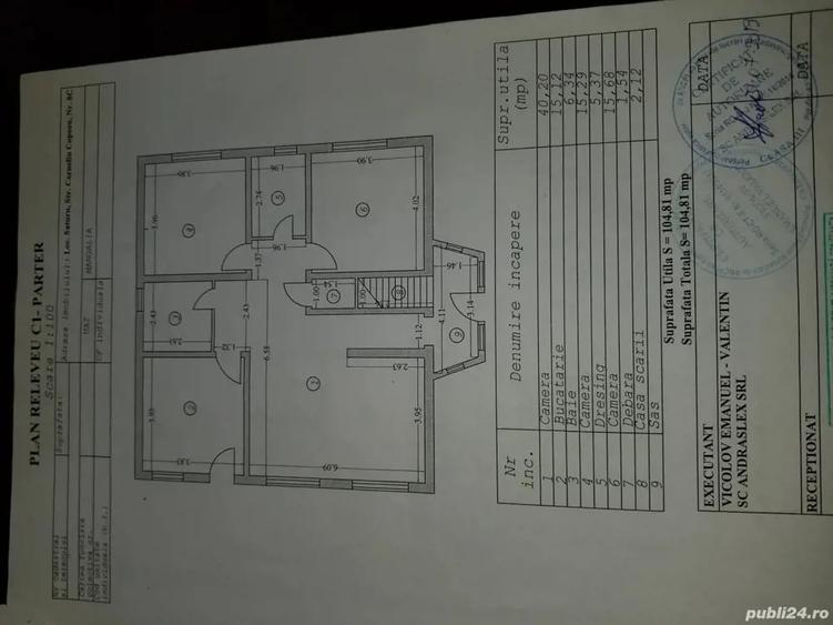 Casă cu 4 camere cu Teren 1001 Mp în Exterior Vest