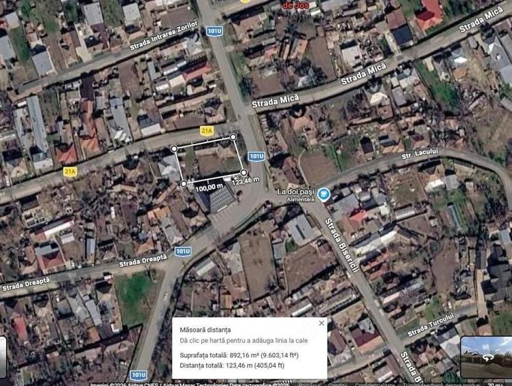 Casă cu Teren 860 Mp în Fierbinții de Jos