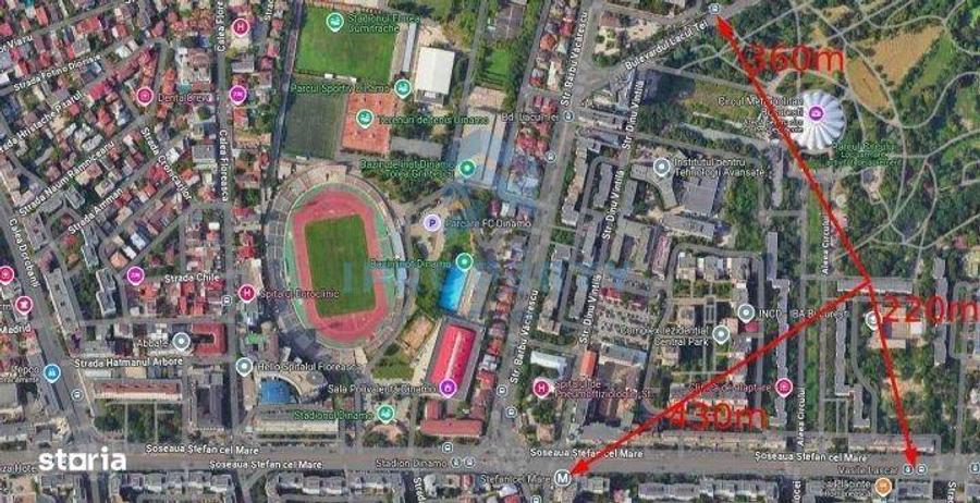 Apartament cu 3 camere în Tei
