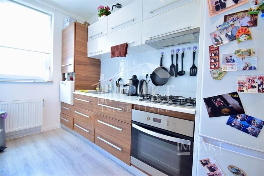 Apartament cu 2 camere semidecomandat, mobilat în Mărăști