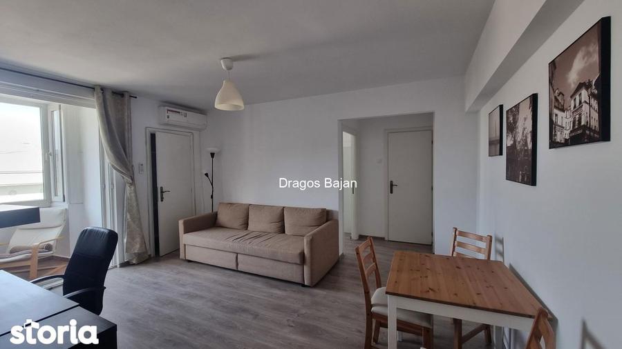 Apartament cu 2 camere, mobilat în Romană