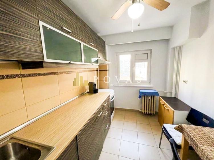 Apartament cu 2 camere semidecomandat, mobilat în Ștefan cel Mare