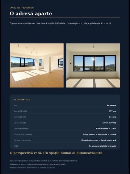 Apartament cu 5 camere în Floreasca