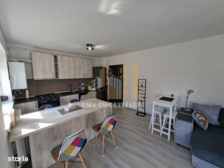 Apartament cu 2 camere decomandat, mobilat în Sânpetru