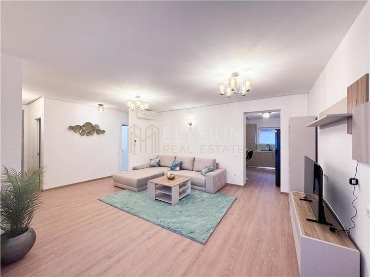 Apartament cu 3 camere semidecomandat, mobilat în Floreasca