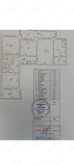 Apartament cu 4 camere semidecomandat în Iancului