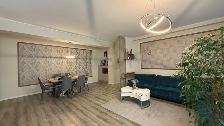 Apartament cu 4 camere decomandat, mobilat în Barbu Văcărescu