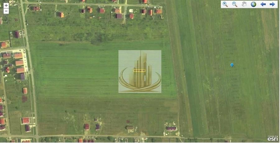 Teren intravilan Sanandrei | 700 mp | Front stradal 18 m - 1