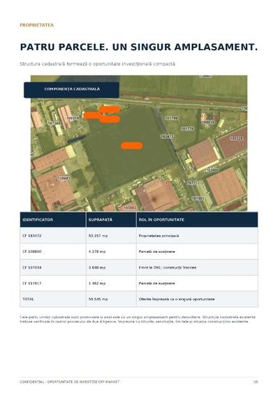 Teren Construcții intravilan de 59545 mp, în 13 Decembrie