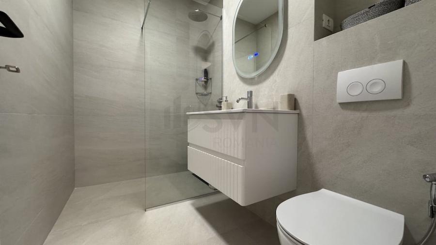 Apartament cu 2 camere semidecomandat, mobilat în Pipera