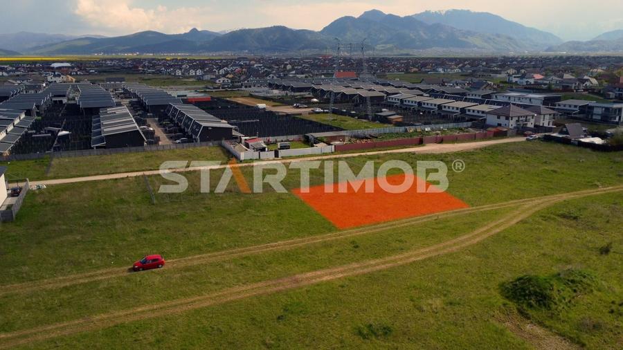 Teren Construcții intravilan de 600 mp, în Tărlungeni