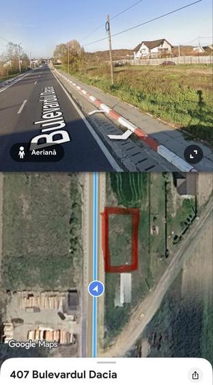 Teren de 600 mp, în Exterior Vest