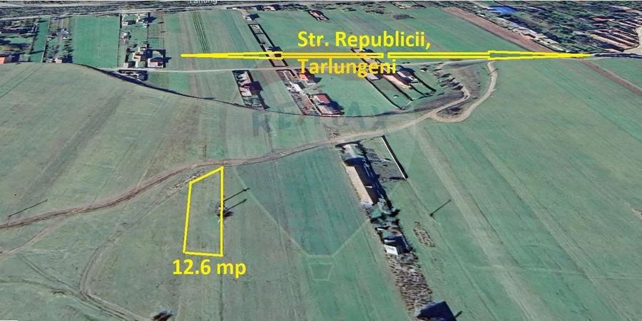 Teren agricol intravilan de 611 mp, în Tărlungeni
