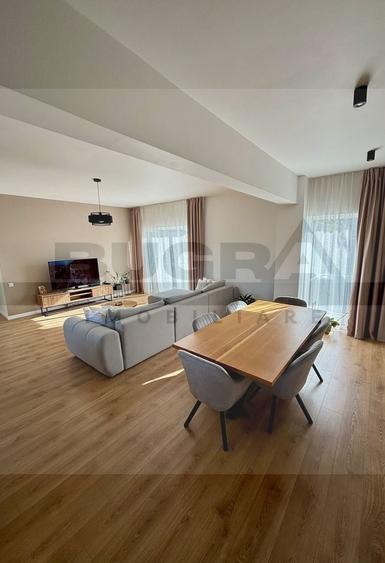 Apartament cu 3 camere semidecomandat, mobilat în Someșeni