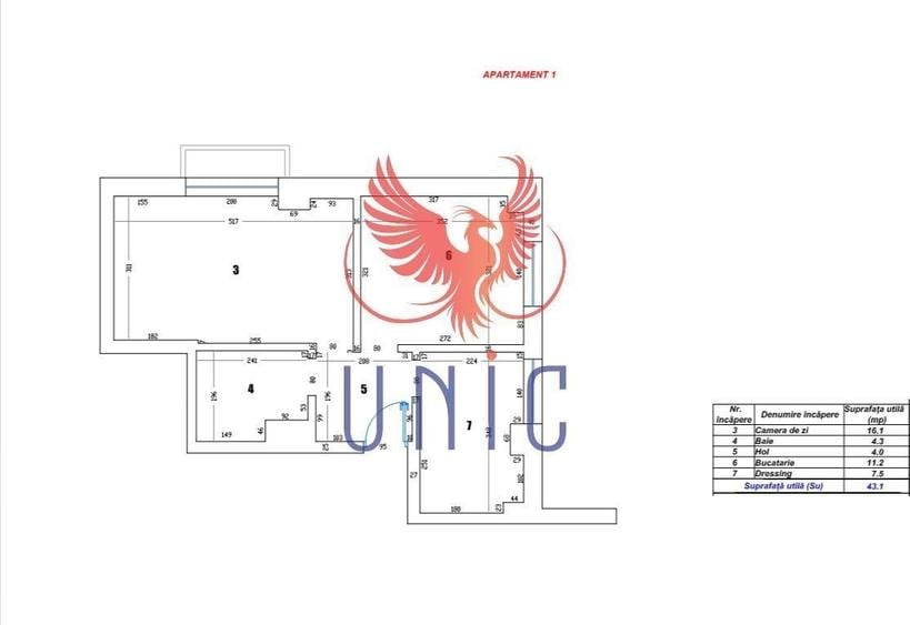 apartament bliateral, decomandat, zona centrala - 6