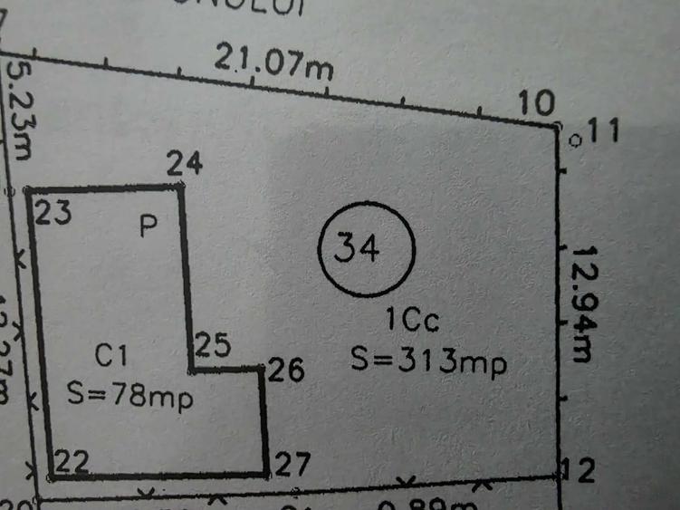 Casă cu 3 camere cu Teren 313 Mp în Exterior Vest