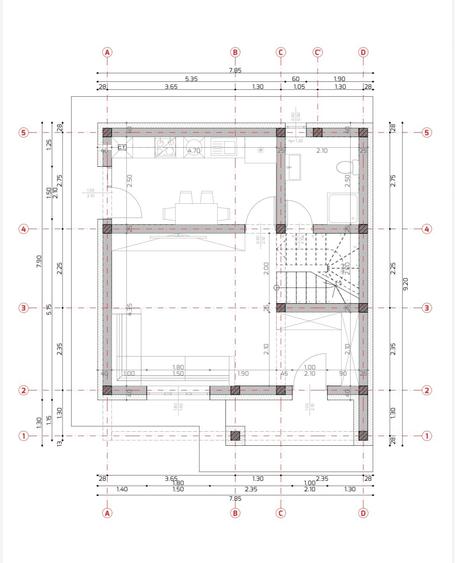 Triplex P+1 de Vânzare Dancu Iași 2026 - 93mp + Teren 110mp - 140.000€ - Comision 0% - 4