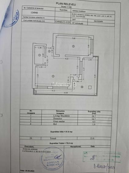 Apartament 2 camere mobilat | Prima linie la plaja, Terasa 24 mp | Mamaia Nord