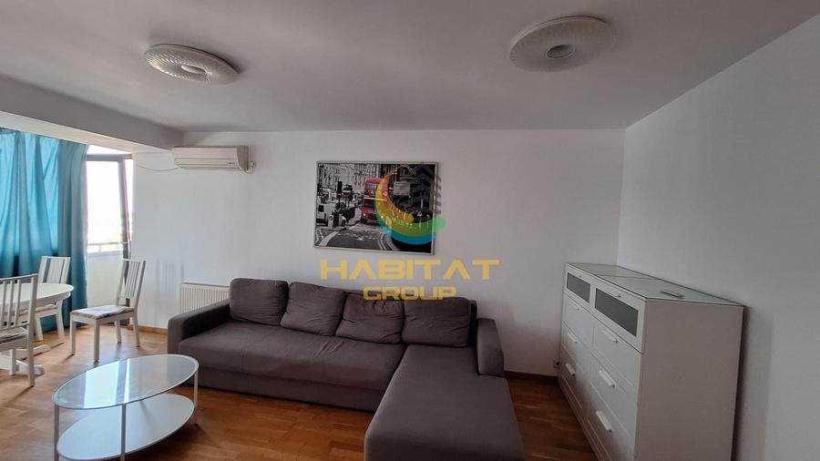 Apartament cu 2 camere semidecomandat, mobilat în Apărătorii Patriei