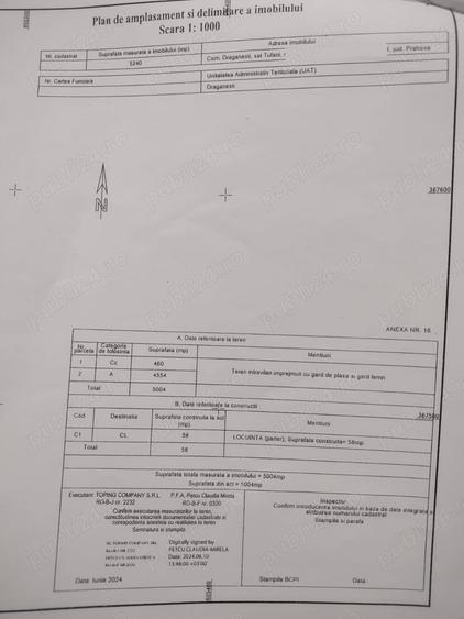 Casă cu 4 camere cu Teren 5000 Mp în Drăgănești