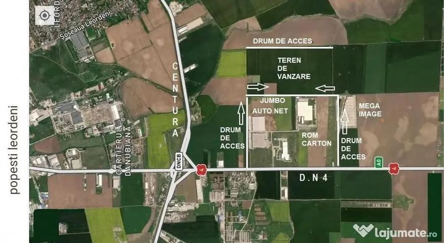 5000mp sau 27000mp,45m deschid,centura Bucuresti, Depozit... - 1